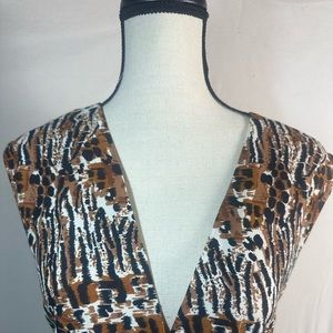 J.K.S. Design designs size 1X leopard and lion print